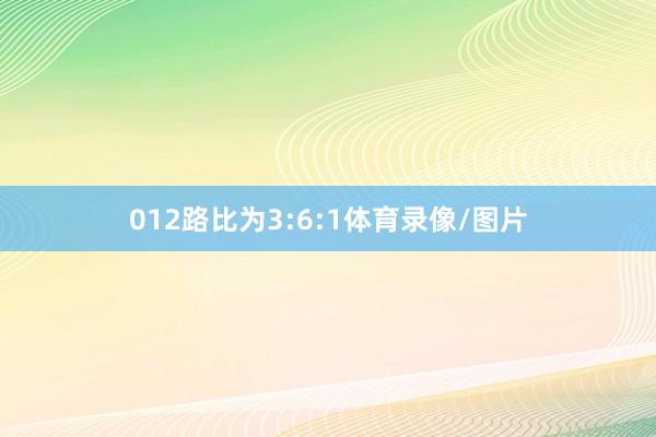 012路比为3:6:1体育录像/图片