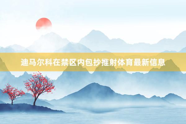 迪马尔科在禁区内包抄推射体育最新信息