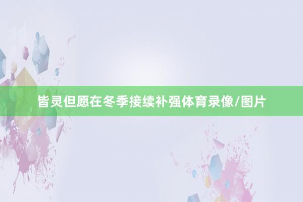 皆灵但愿在冬季接续补强体育录像/图片